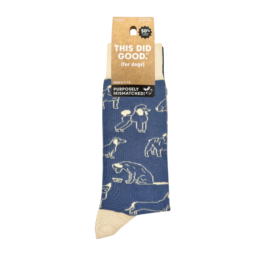 Men's Dogs This Did Good Socks