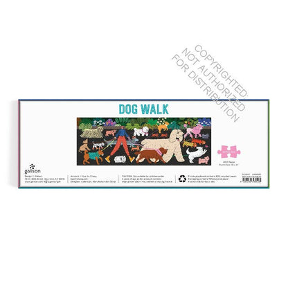 Dog Walk 1000 Piece Panoramic Puzzle