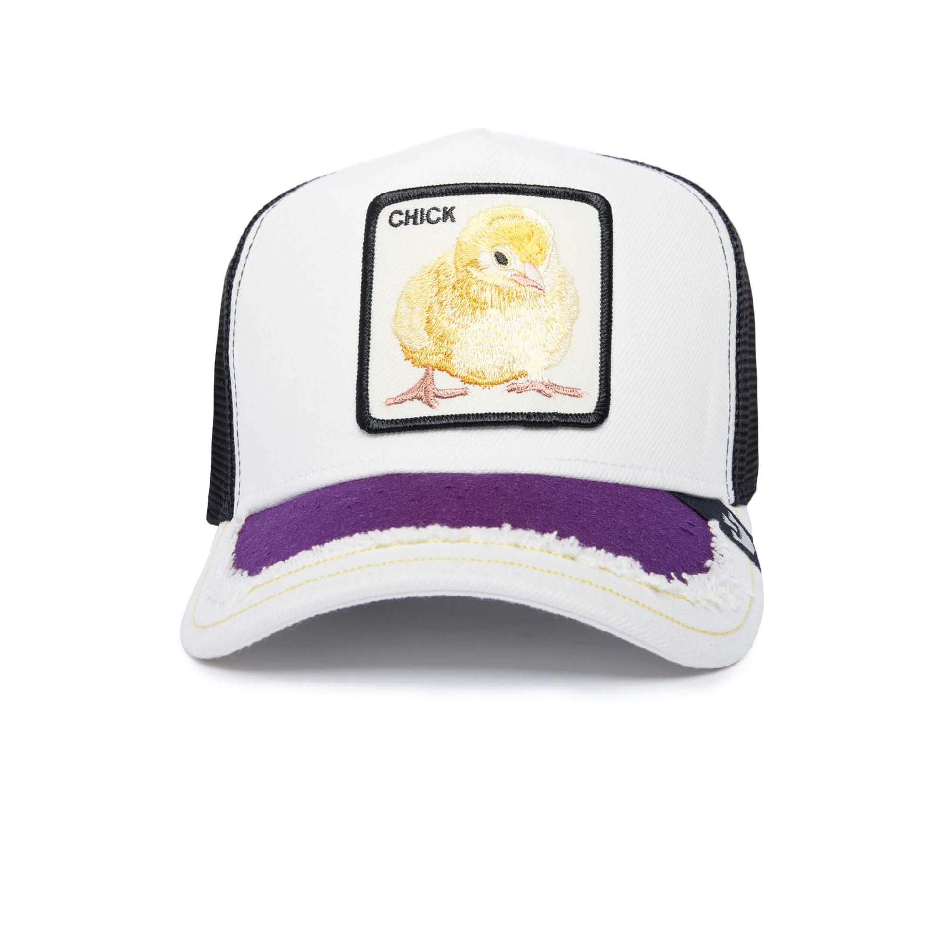 Goorin Bros Silky Chick Chick Trucker Hat White Buck s Hard Goods