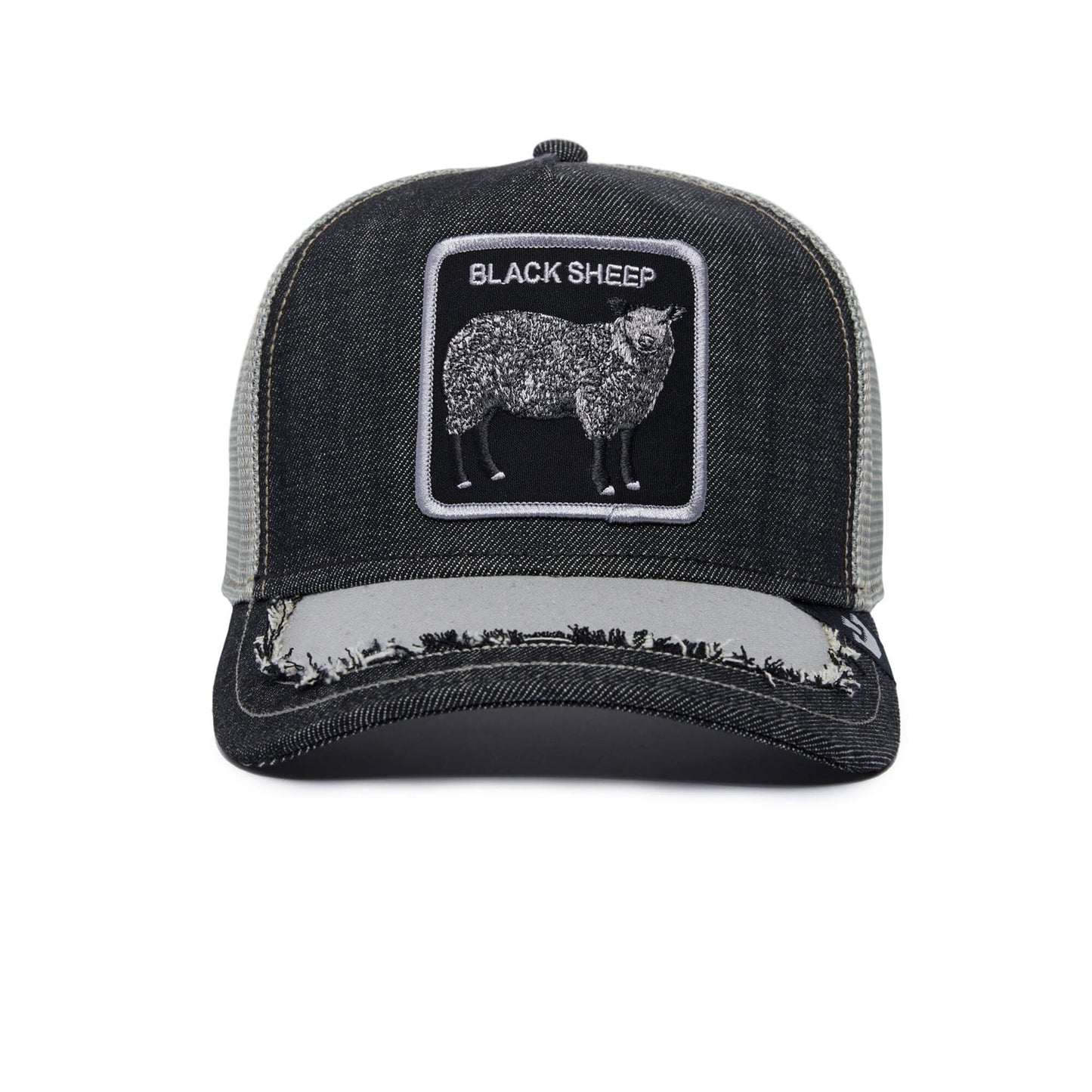 Goorin Bros Silky Sheep {Black Sheep} Trucker Hat (Black)