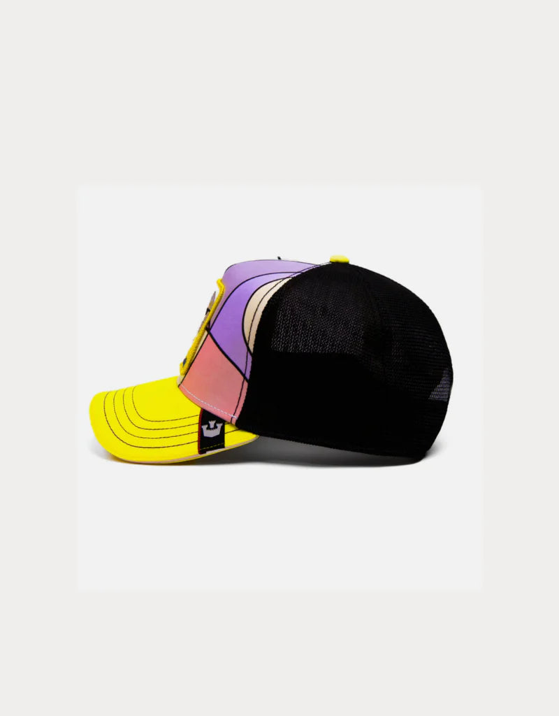 Goorin Bros Merriermaker {Party Animal} Colour Changing Trucker Hat (Yellow)