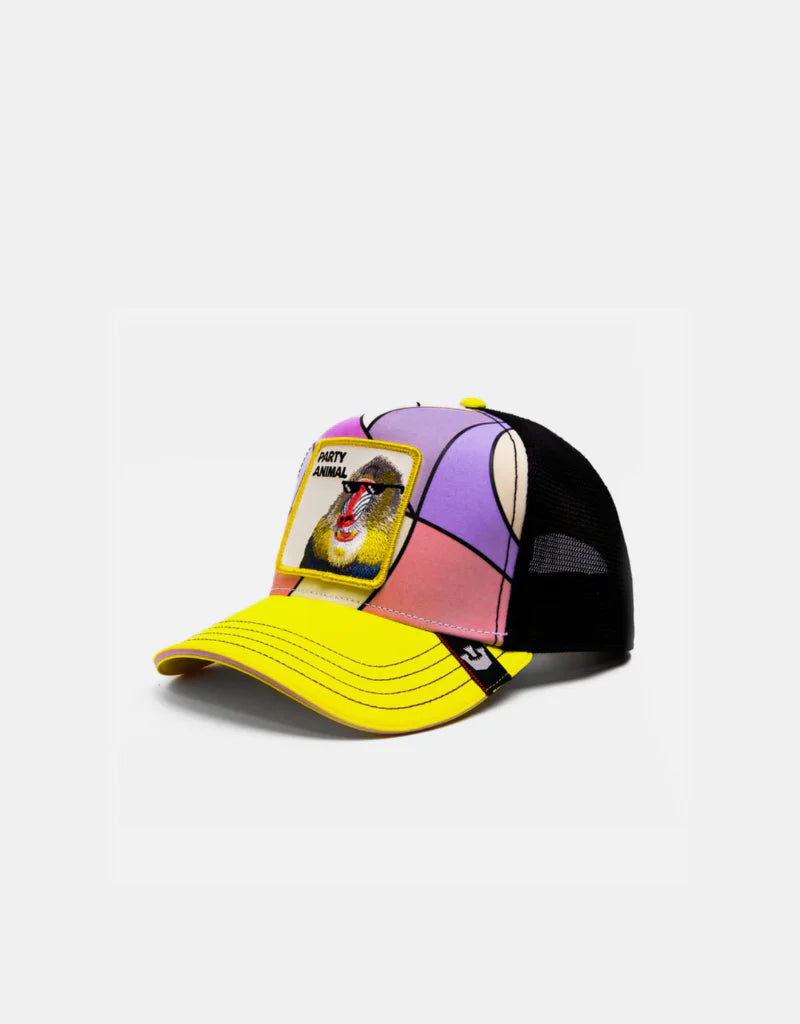 Goorin Bros Merriermaker {Party Animal} Colour Changing Trucker Hat (Yellow)