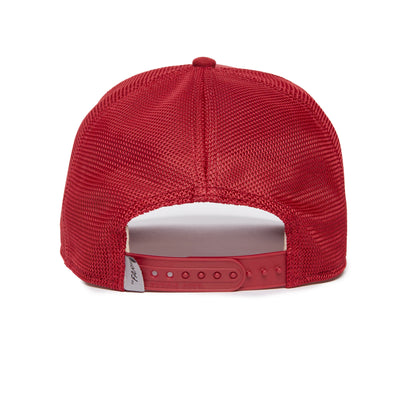 Goorin Bros Suede Dragon {Fury} Trucker (Burgundy)