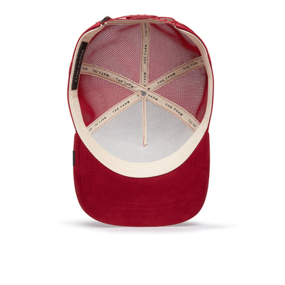 Goorin Bros Suede Dragon {Fury} Trucker (Burgundy)