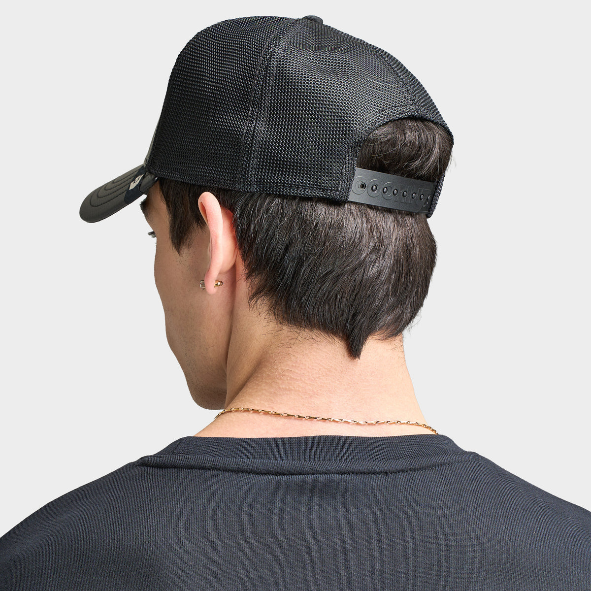 Faux Leather Panther Trucker (Void) view 2