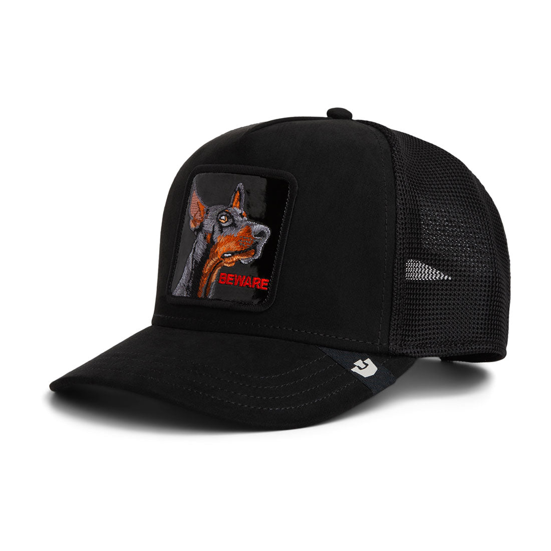 Black Out Doberman Trucker (Void) view 2