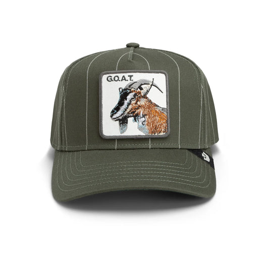Pinstripe Goat Trucker