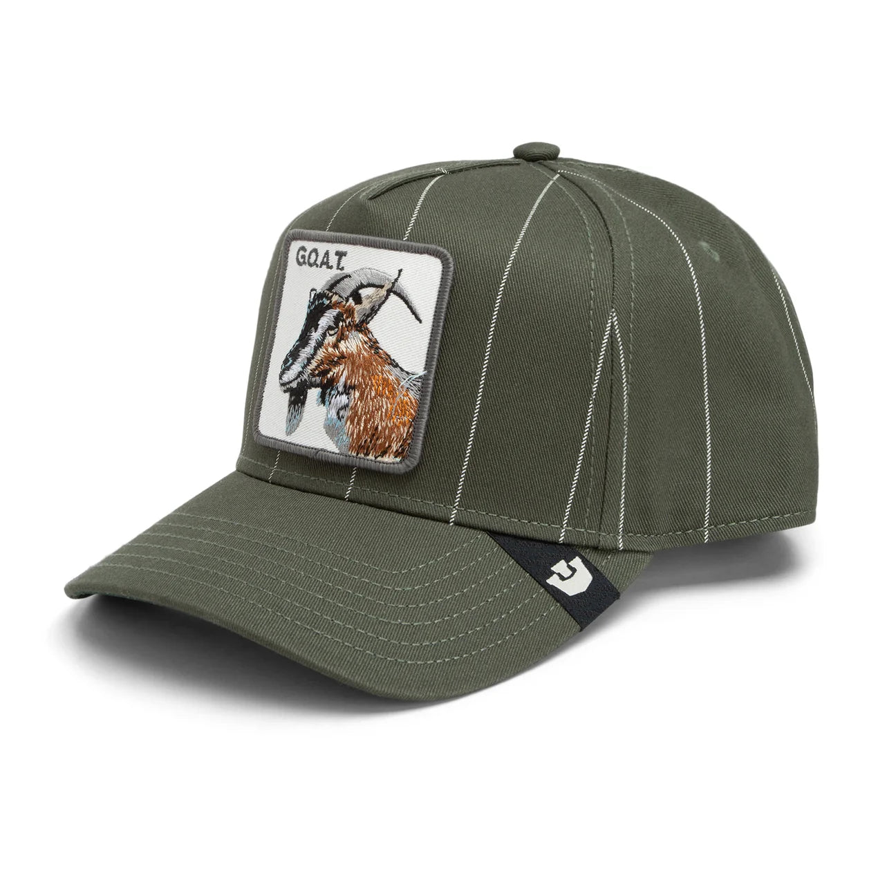 Pinstripe Goat Trucker