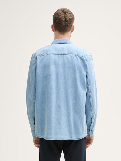 Dray Denim Shirt (Blue)