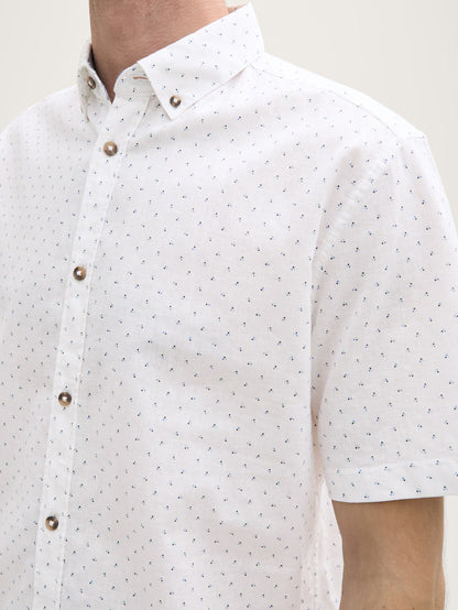 Cayman Linen Short-Sleeved Shirt