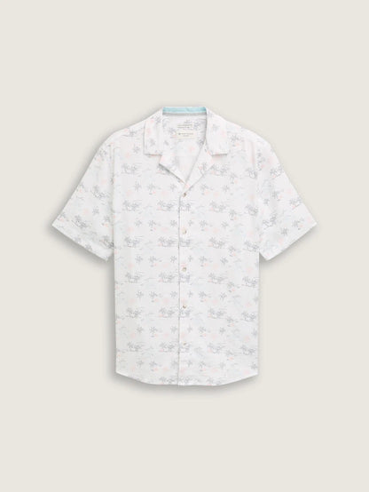 Curtis Linen Short-Sleeved Shirt