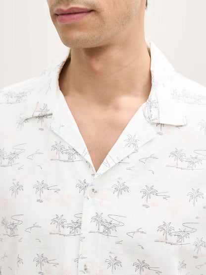 Curtis Linen Short-Sleeved Shirt