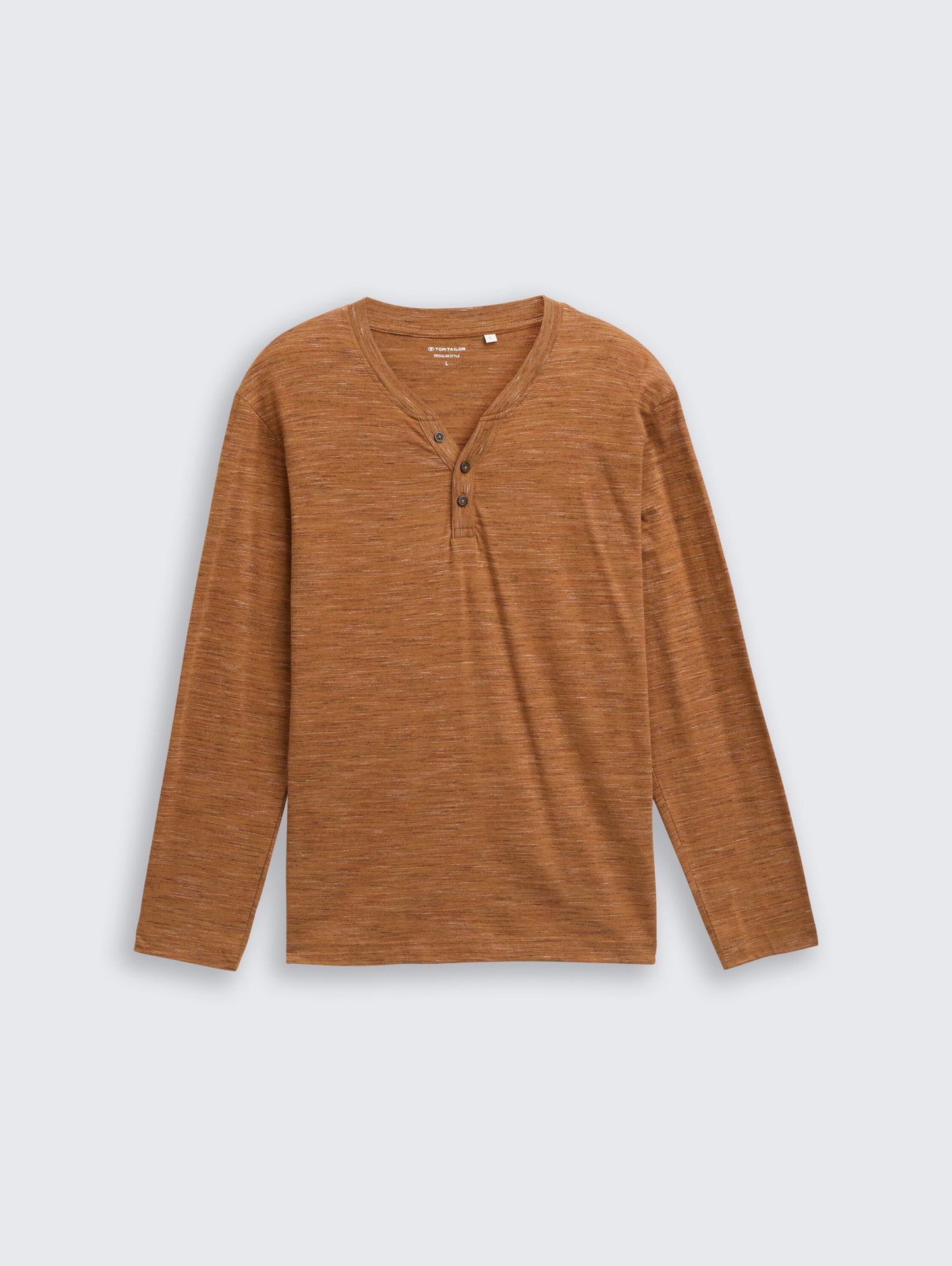 Patrice Long Sleeve Shirt (Spacedye Rust)