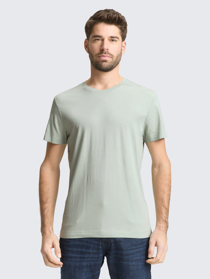 Fitted Basic T-Shirt (Sage)