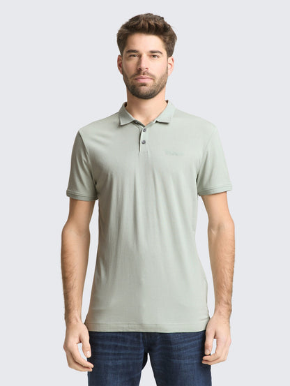 Fitted Basic Polo (Mint)
