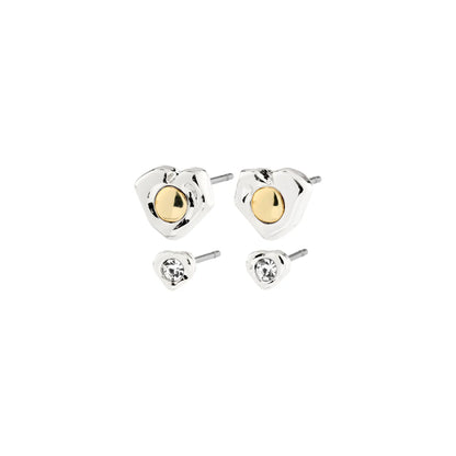 NOVA Earrings 2-in-1 Set (Silver)