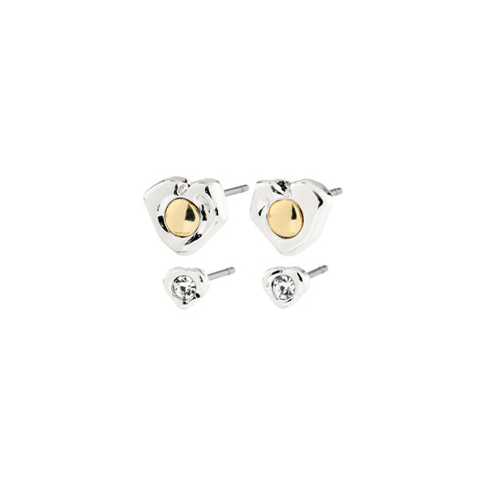NOVA Earrings 2-in-1 Set (Silver)