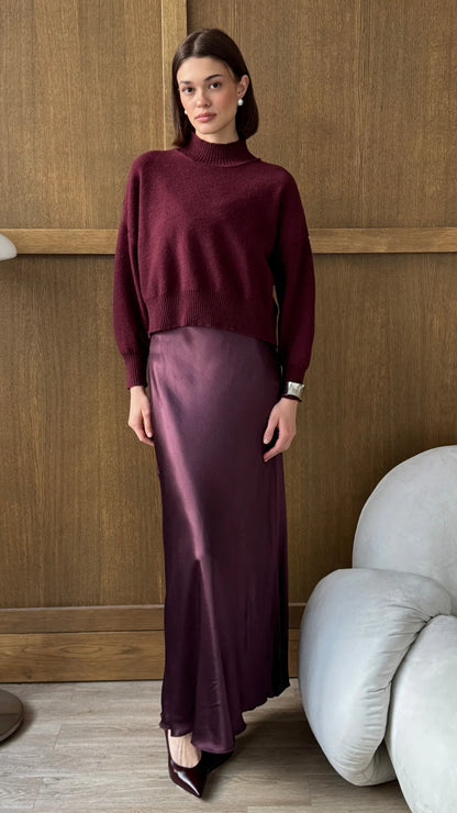 Lottie Sweater (Burgundy)