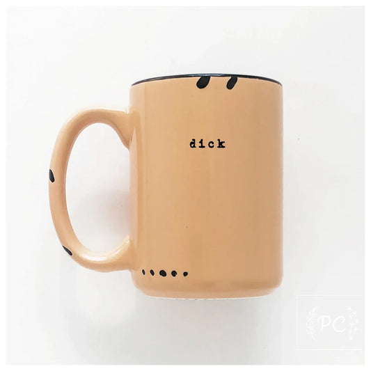 Dick | Ceramic Mug (Orange)