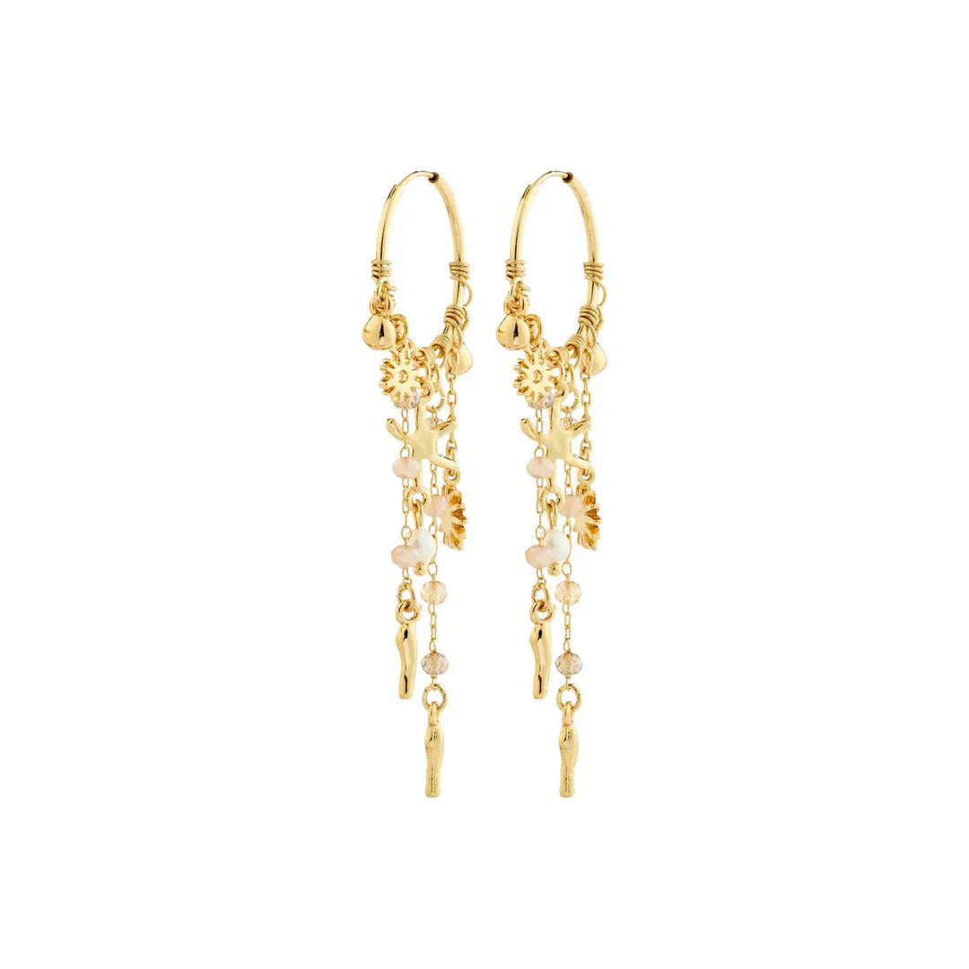 PRISM Hoop Earrings (Gold)