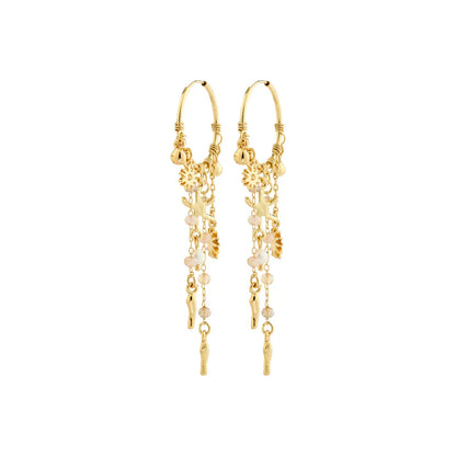 PRISM Hoop Earrings (Gold)