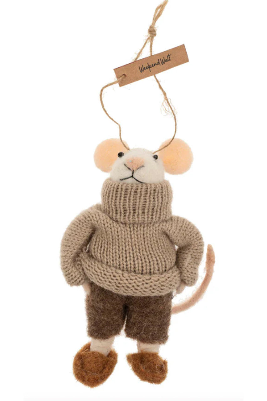 Wool Mouse - Weekend Walt
