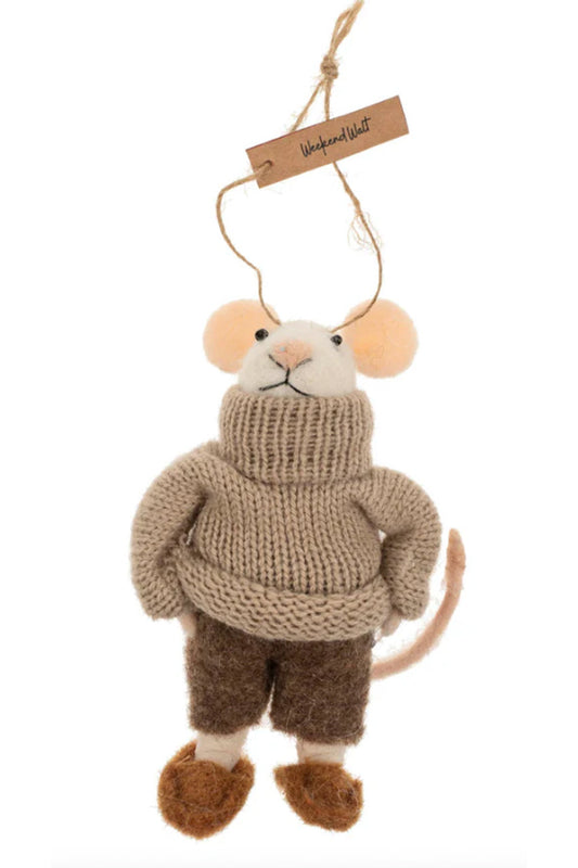 Wool Mouse - Weekend Walt