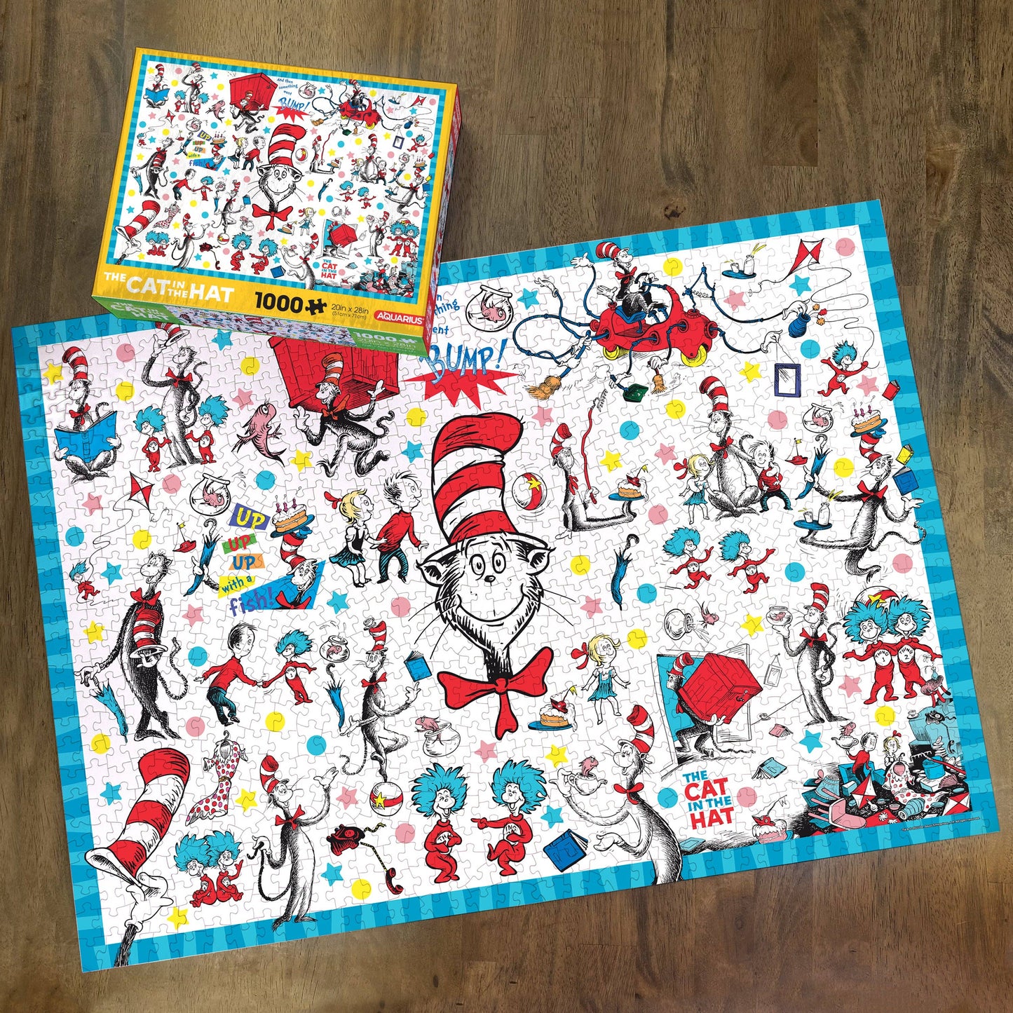 Cat in The Hat Jigsaw Puzzle (1000 Pieces)