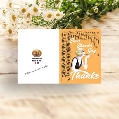 Even Skanks Thank You Card