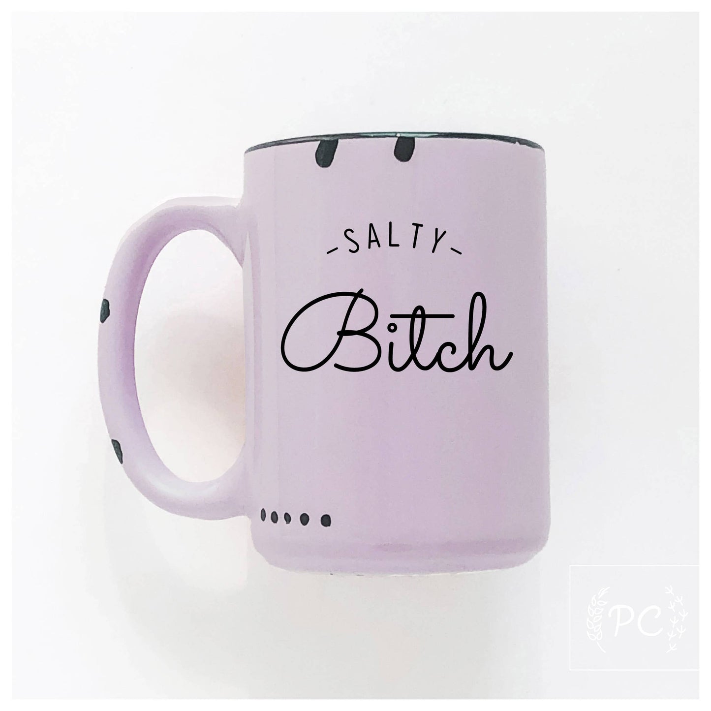 Salty Bitch | Ceramic Mug (Purple)