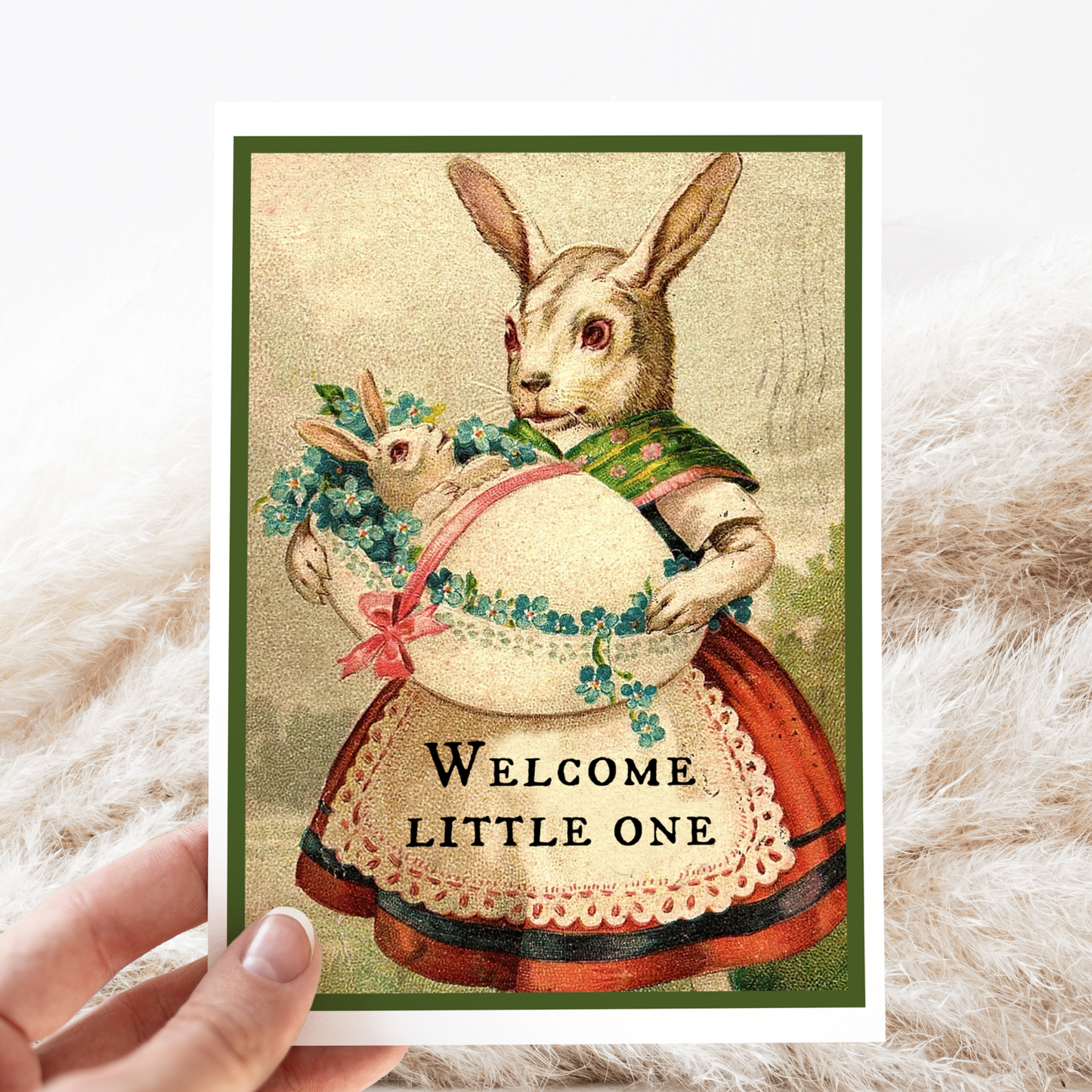 Welcome Little One Baby Card
