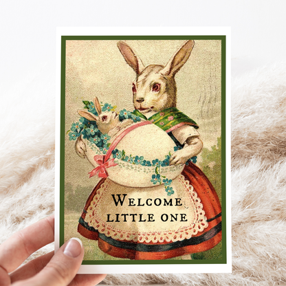 Welcome Little One Baby Card