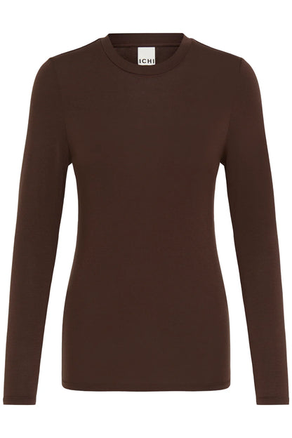Ihphiluca Long Sleeve Top (Coffee Bean)