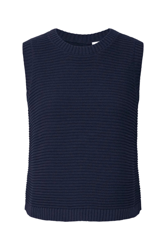 Ihdotties Knit Vest (Total Eclipse)