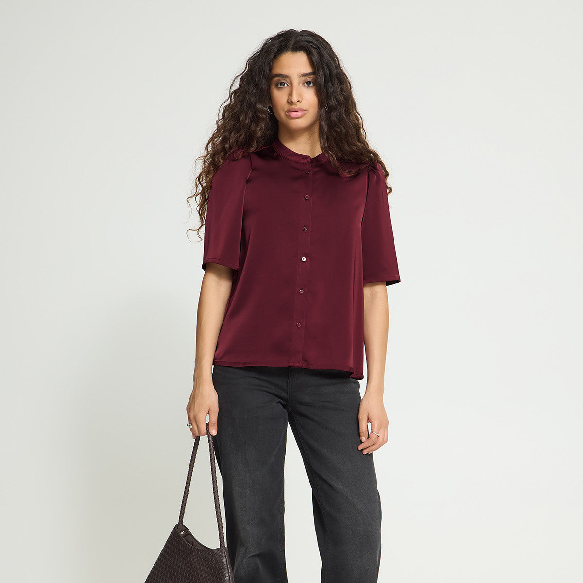 Ihletta Thin Blouse (Zinfandel)