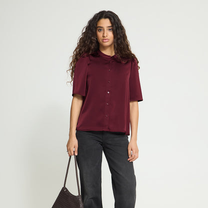 Ihletta Thin Blouse (Zinfandel)