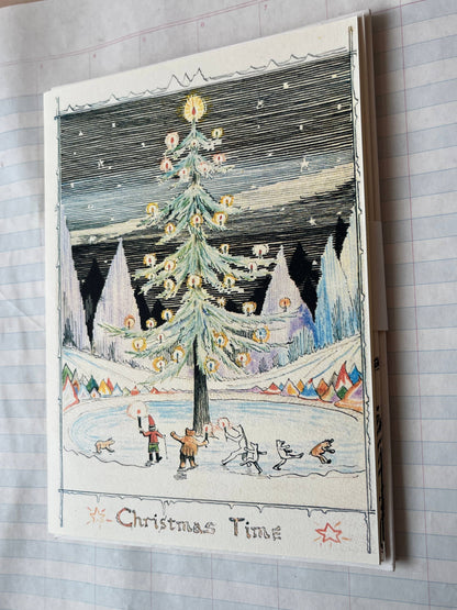 Christmas Time Holiday Card