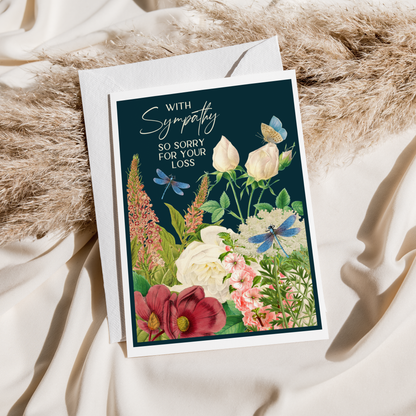 With Sympathy Card
