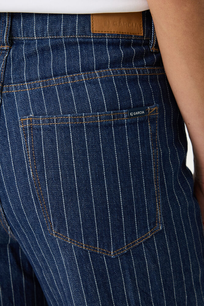 Celia Wide Pinstripe Jean