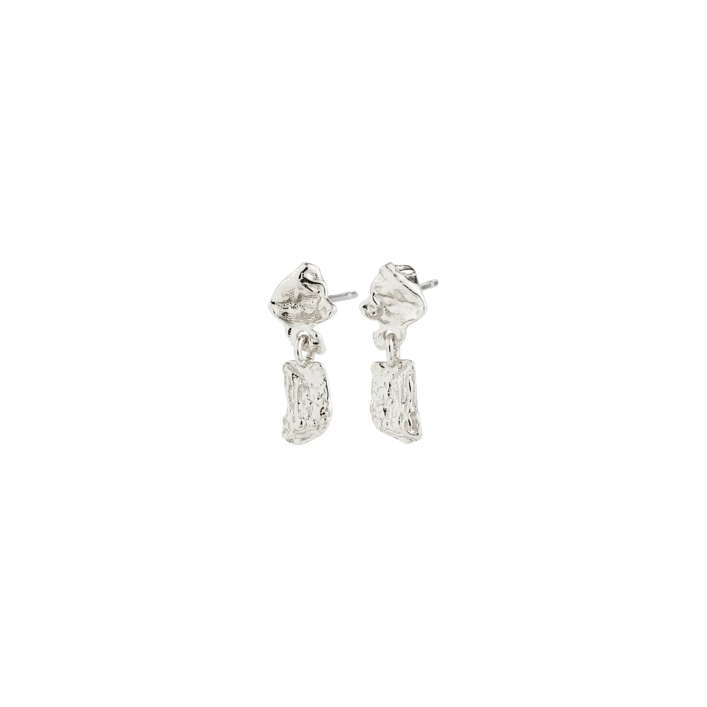 Ami Mini Drop Earrings (Silver)