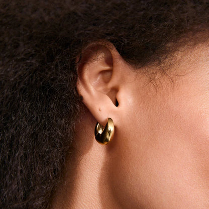 Kairoa Hoop Earrings (Gold)