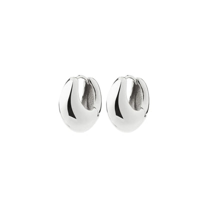 Kairoa Hoop Earrings (Silver)