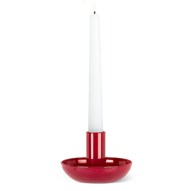 Glass Taper Holder (Red)