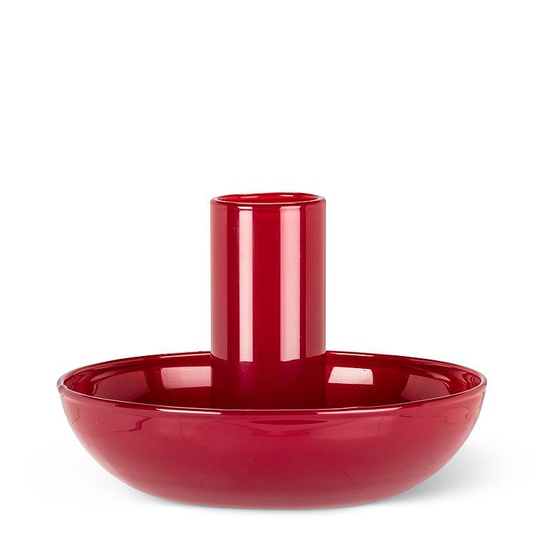 Glass Taper Holder (Red)