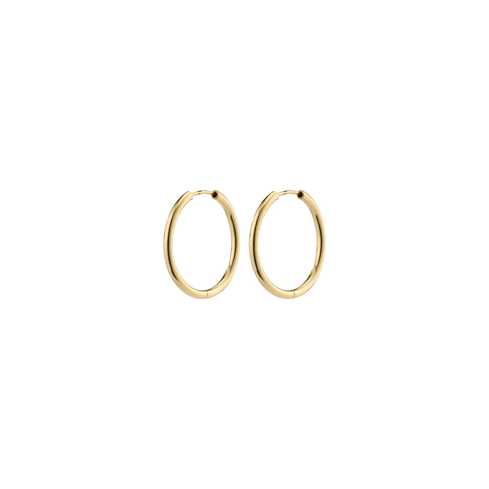 April Small Hoop Earrings (Gold)