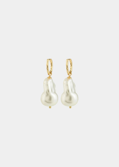 Radley Pearl Earrings (Gold)