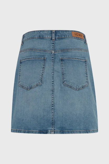 Ihtwiggy Denim Skirt (Light Blue Washed)