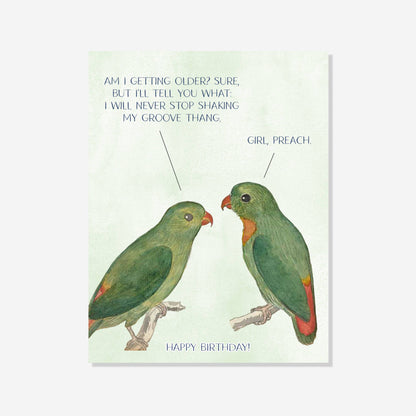 Groove Thang | Funny Birthday Card