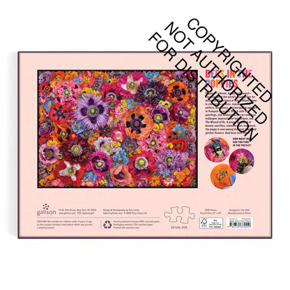 Bees in the Poppies 1000 Piece Puzzle
