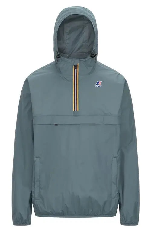 Leon Packable Rain Jacket (Green Iron)
